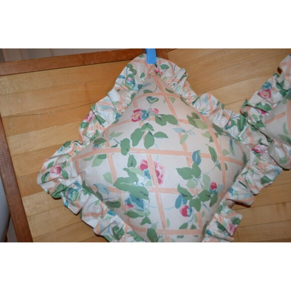 Vintage Pillows Cottage Chic French Country Shabby Romantic with Ruffles - Picture 3 of 6
